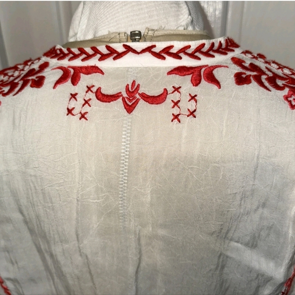 🧡Johnny was ROSS RED TUNIC - Picture 11 of 13